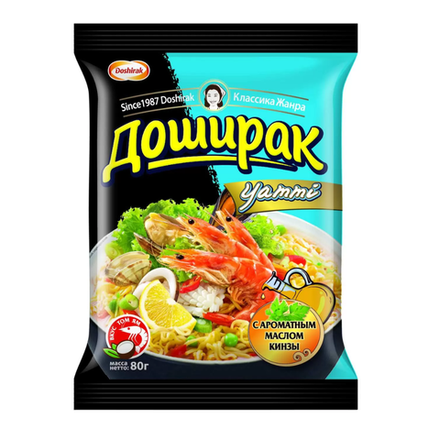 Лапша Доширак Yammi со вкусом Том Ям 80 гр