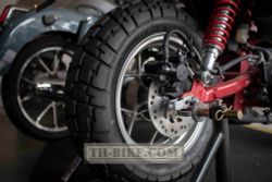 42650-K26-B00ZD. WHEEL SUB ASSY., RR. *NHA40M*. Rear wheel Honda Monkey125 (Z125)