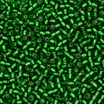 Японский бисер TOHO Round 11/0 (№27B), с внутренним серебрением, прозрачный
