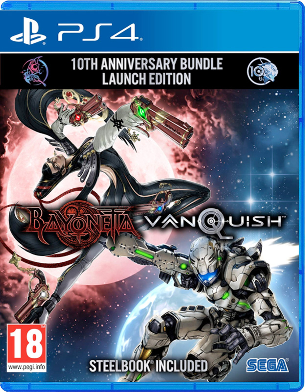 Bayonetta & Vanquish - 10th Anniversary Bundle [PS4, английская версия]