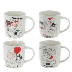 GAEM Кружка (кратность 6 шт), 350 мл, L11,5 W8,5 H9 см, 4в., (сорт 1,2)