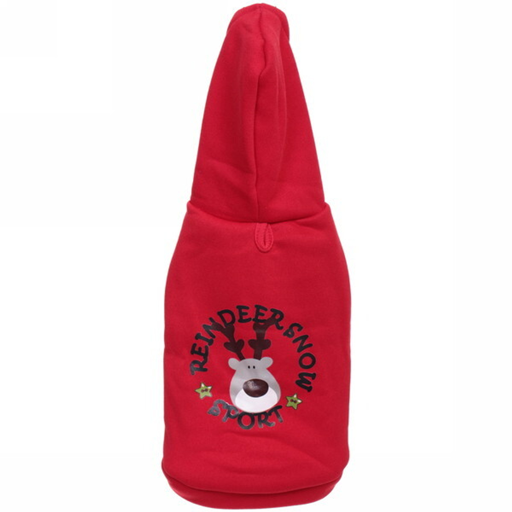 Кофта-толстовка для собаки «Deer» с капюшоном, размер XXL(40*57*40см) Ultramarine