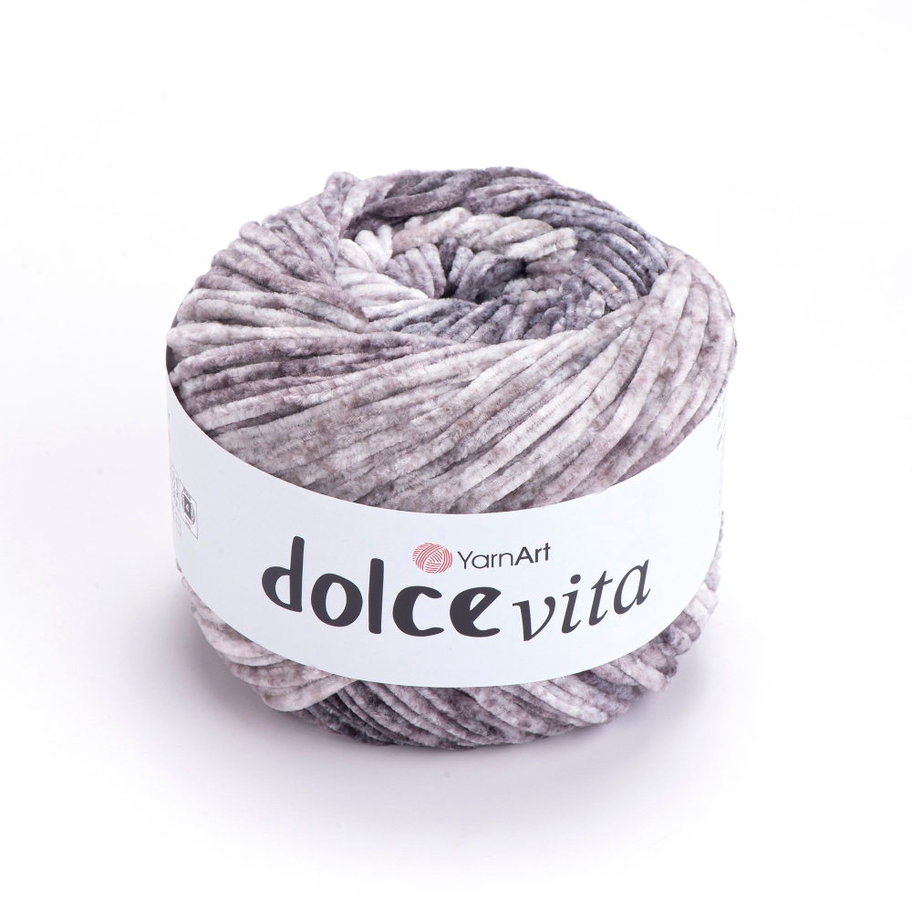 Дольче Вита (Dolce Vita) пряжа YarnArt 100%микрополиэстер 3х150г/260м (3401)