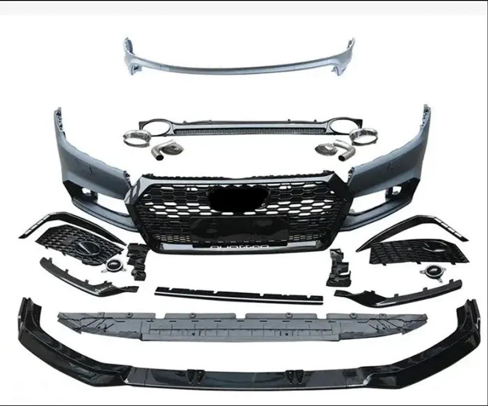 Обвес переделка из AUDI Q5 FY Рестайлинг 2020 - 2025 в RS DESIGN Ауди