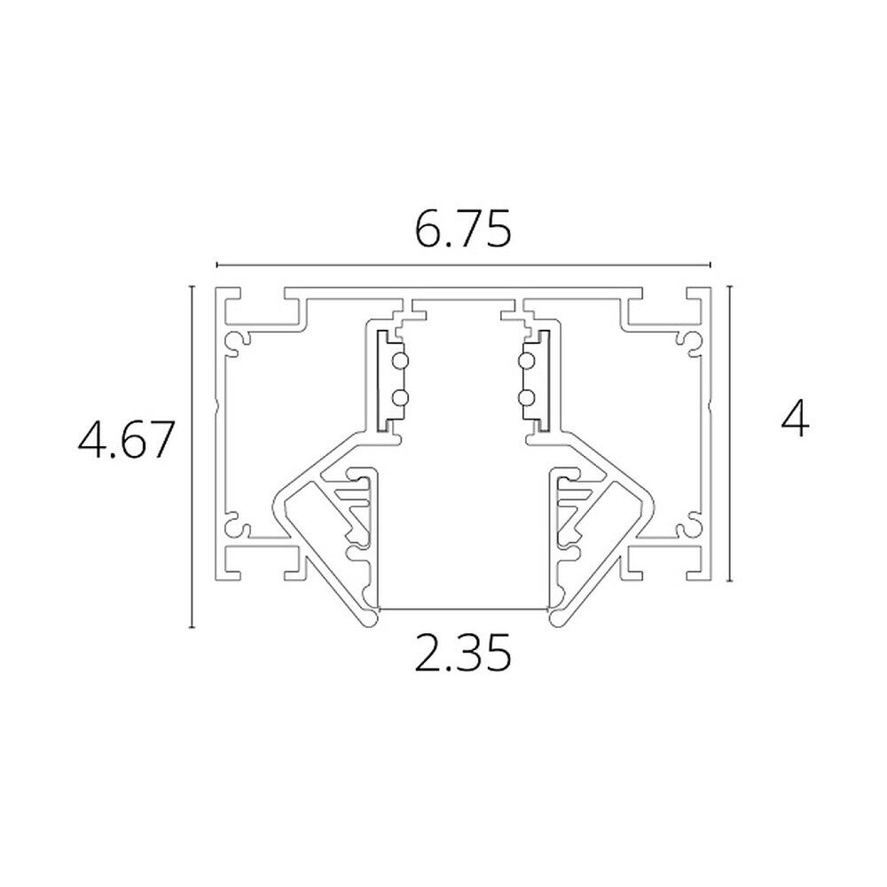 Магнитный шинопровод для натяжного потолка Arte Lamp