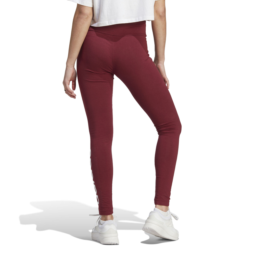 Женские теннисные брюки adidas Linear Tight Women - Red, White