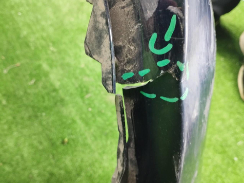 Бампер задний Mercedes GL X166 (2012-2016) AMG