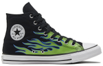 Converse Chuck Taylor All Star "Black Green Flame"