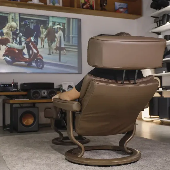 Stressless Erik M Classic Set Paloma Chestnut Walnut