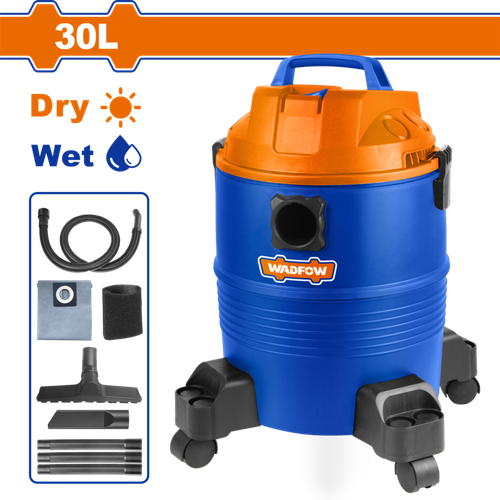 Пылесос 1200 Вт, 30 л WADFOW WVR2A30