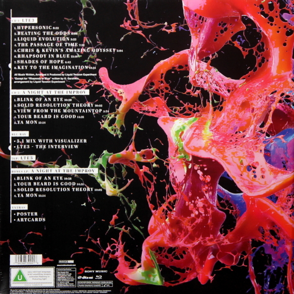 Liquid Tension Experiment / Liquid Tension Experiment 3 (Limited Edition Box Set)(Coloured Vinyl)(3LP+2CD+Blu-ray)