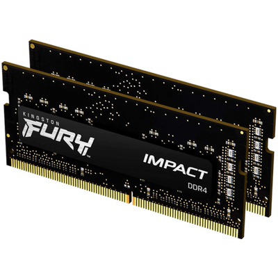 Kingston DRAM 32GB 3200MT/s DDR4 CL20 SODIMM (Kit of 2) FURY Impact