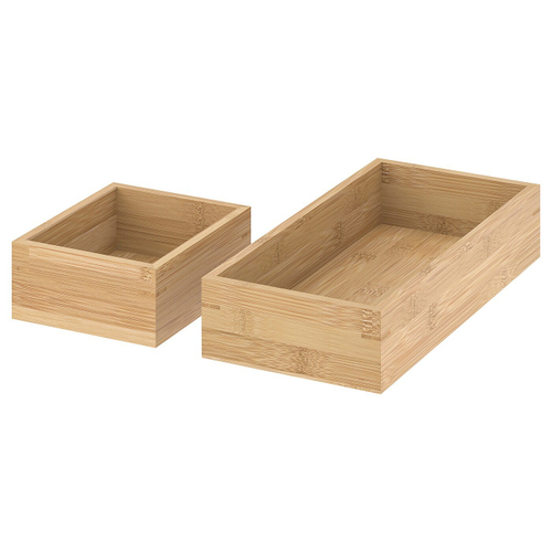 Набор органайзер IKEA TAVELAN (ТАВЕЛАН), Бамбук, 2 шт
