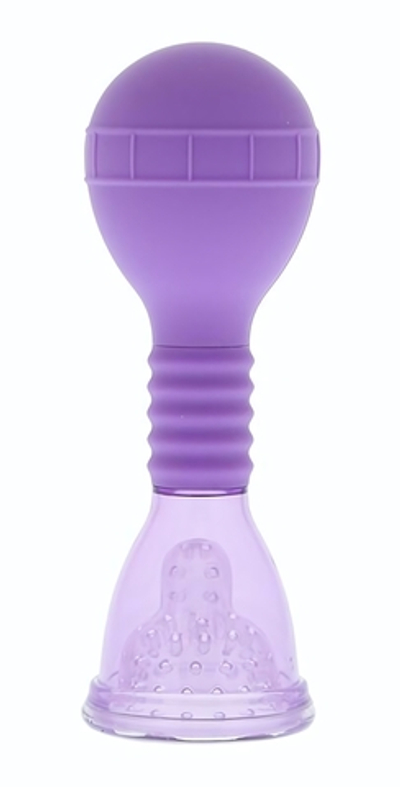 Фиолетовая помпа для клитора PREMIUM RANGE ADVANCED CLIT PUMP (Цвет: фиолетовый)