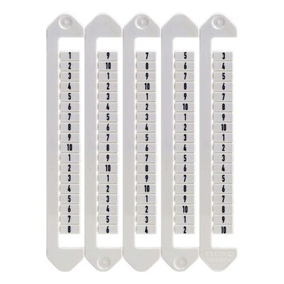 Маркировка для клемм, ширина 5 мм, символ "5", вертикалная ориентация