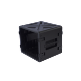 Ударопрочный пластиковый Рэковый кейс 10 юнитов KZCASE@RACK10U
