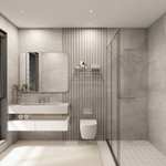 Встраиваемый влагозащищенный светильник KIBEK, IP65, 15 Вт, GU5.3, LED, белый, пластик