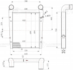 LRIC 1236 Радиатор интеркулера
