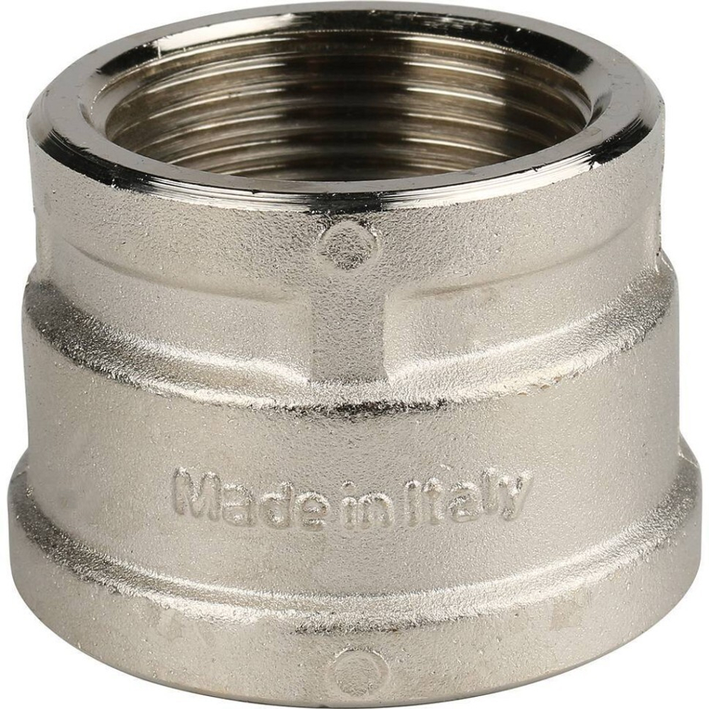 Муфта ВВ переходная никелированная 1"1/2X1"1/4 STOUT