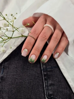 Lucky Rose Слайдеры наклейки для ногтей Foil 100