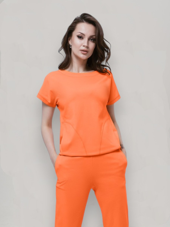 Блуза медицинская женская | Бл-1019/2 кулирная гладь