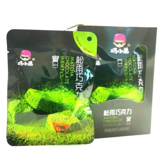 Шоколад Maxiaodi трюфельный со вкусом матча, 23 гр (Китай)