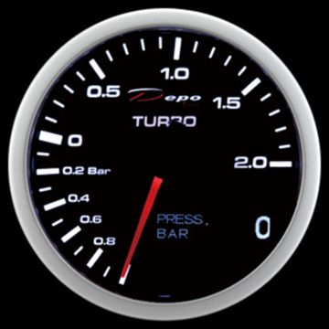 Датчик давления турбины и давления масла DEPO 2 в 1 60 мм