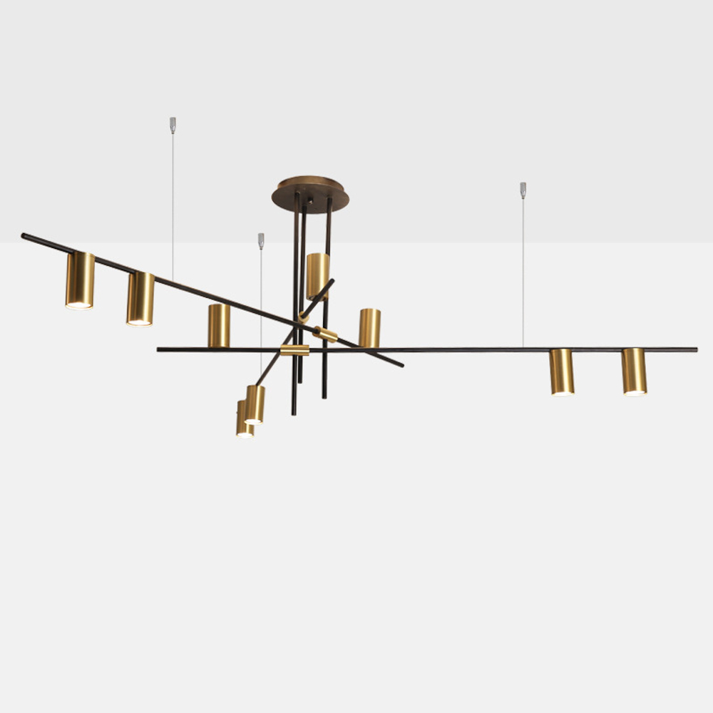 Ceiling design lamp  Tribes Chandelier by TossB (12 lampshades)
