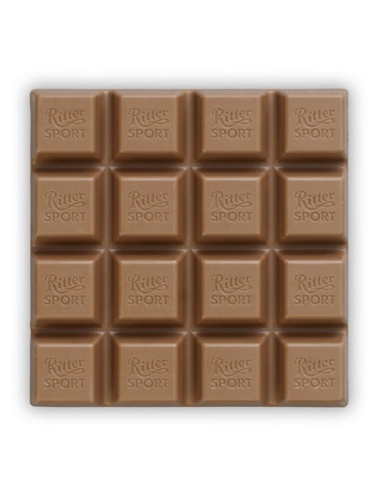 Шоколад молочный Ritter Sport Хрустящий кренделёк 100 г x 2 шт