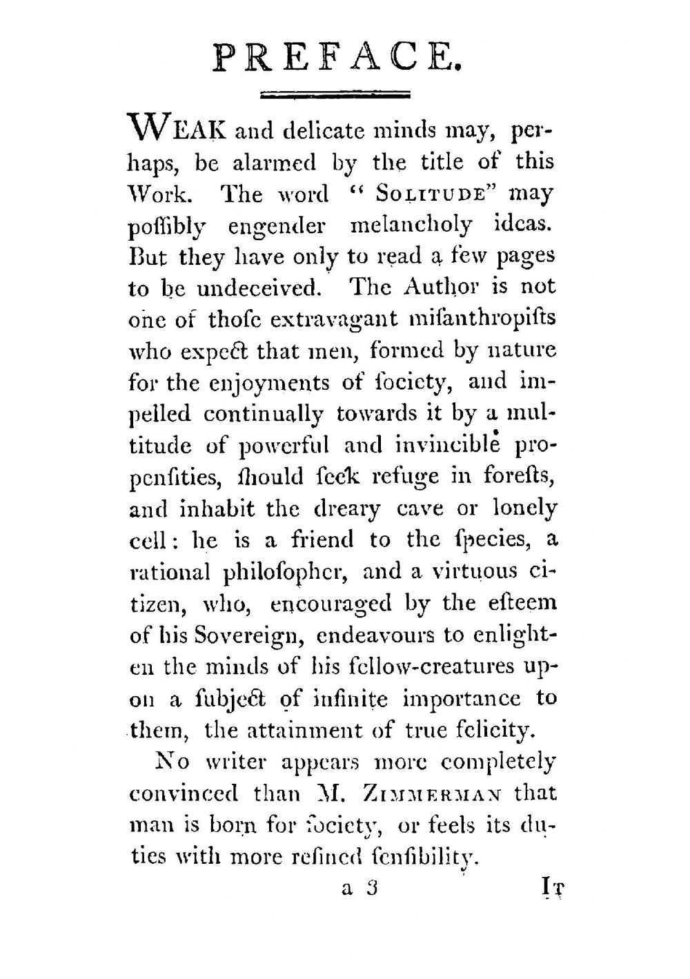 Solitude. Volume 1 | Johann Georg Zimmermann