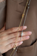 Бодичейн сотуар в цвете золото 1.6 м