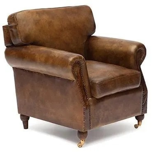 Кресло Secret De Maison BRONCO ( mod. 1192 ) кожа буйвола, 90х86х82см