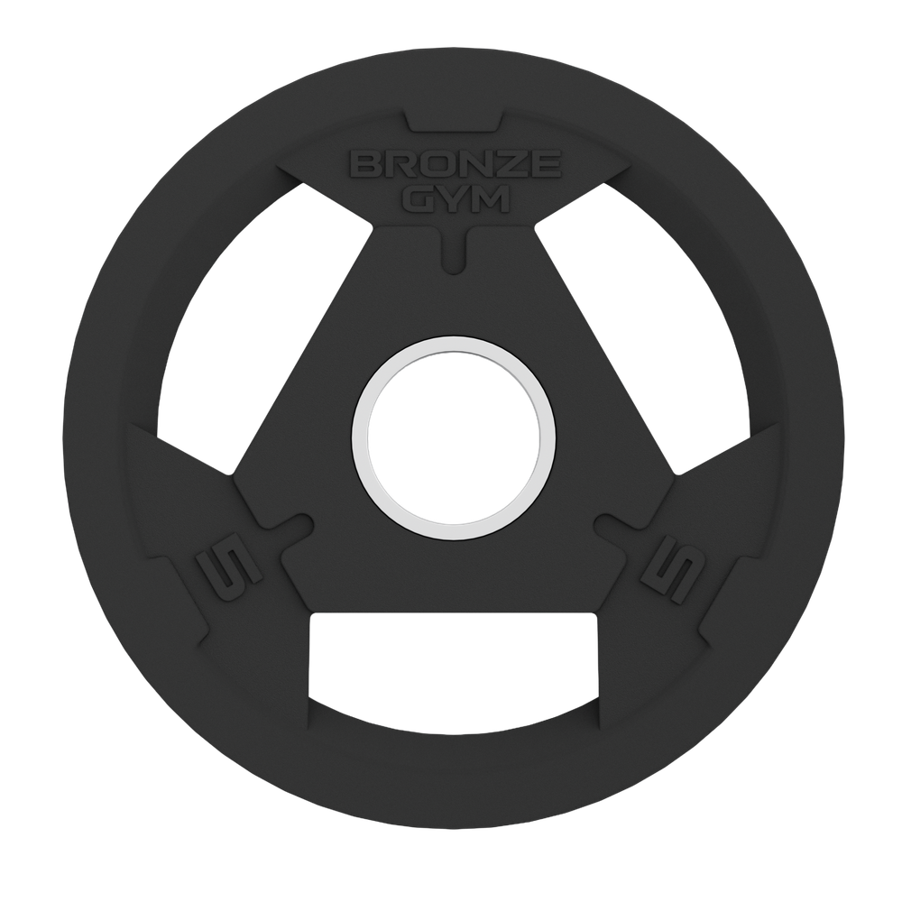 Диск олимпийский BRONZE GYM обрезиненный 5 кг