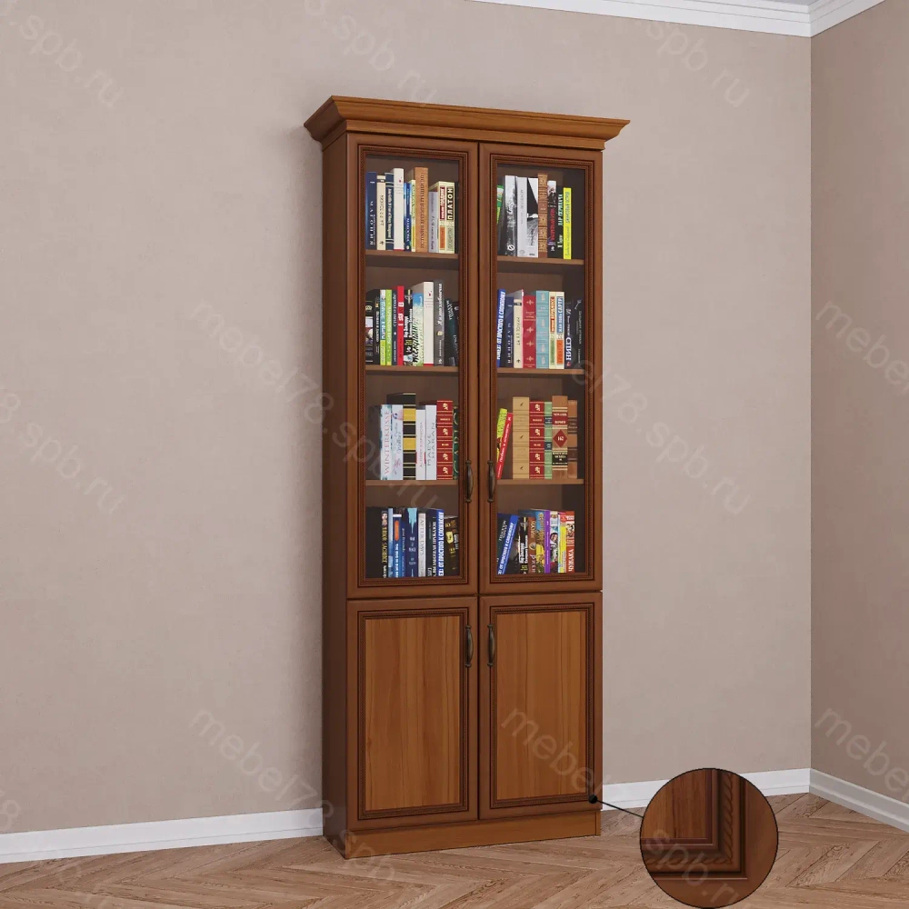 Шкаф книжный 2/3