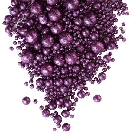 Драже зерновое в шоколадной глазури Блеск МИКС Фиолетовый 50г