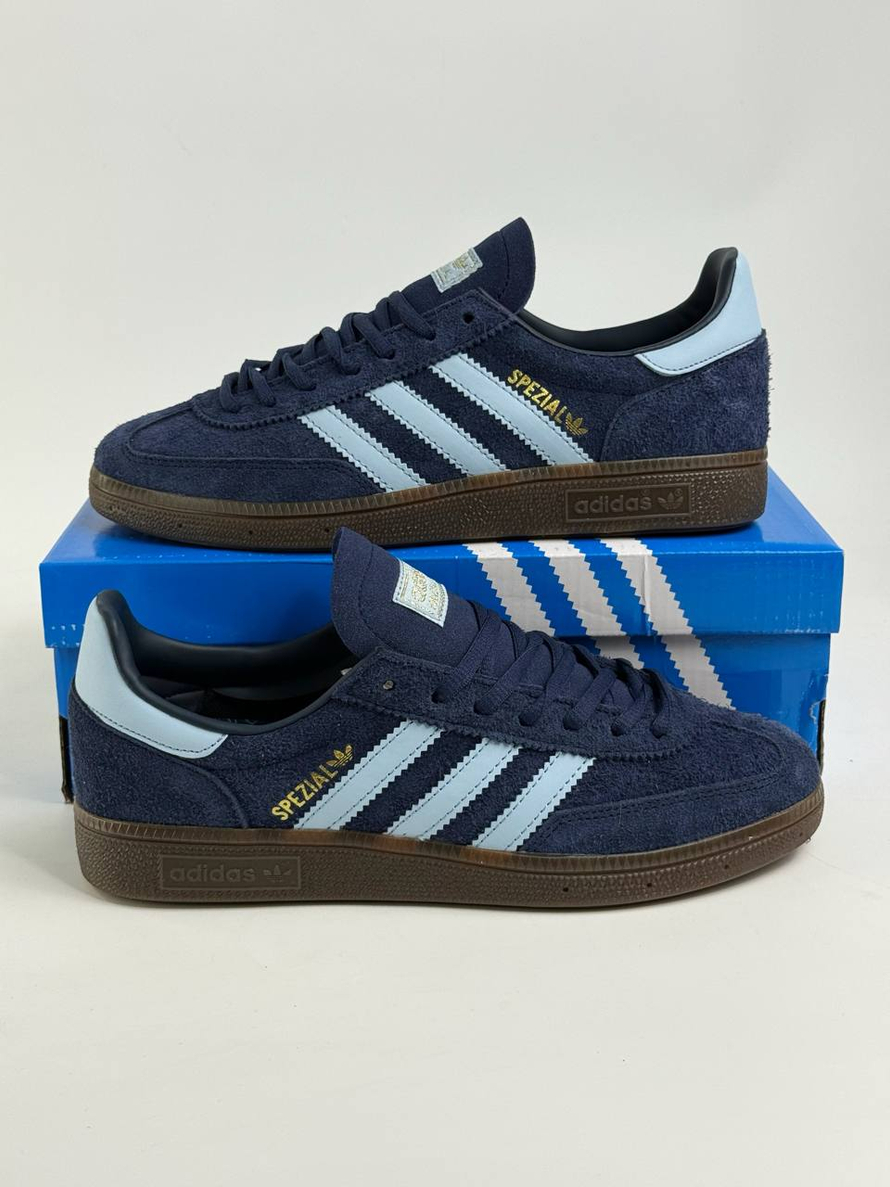 Кроссовки Adidas Spezial #B278 (син.)