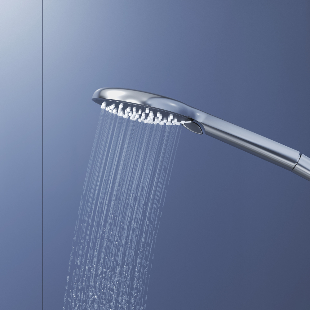 Душевая стойка со смесителем из стали RGW SP-25