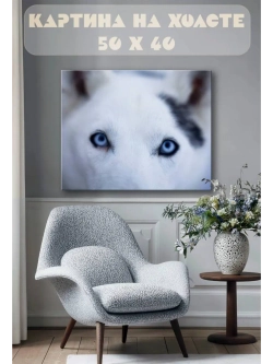 Картина на стену 40 X 50 Глаза собаки