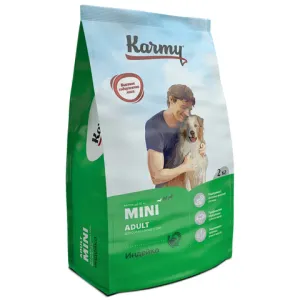 Сухой корм для взрослых собак мелких пород, Karmy Mini Adult, с индейкой