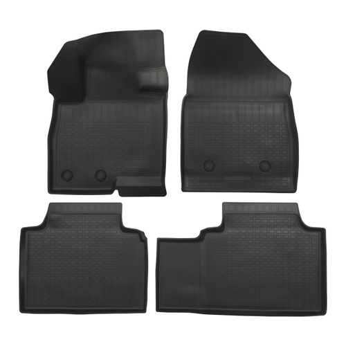 Ковры в салон Norplast для BAIC Beijing X75 (2024-), Черный, арт.NPA11-C08-930-1