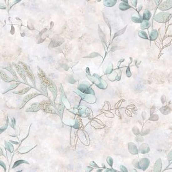 Обои гор.тисн, флиз осн Веточка зел 1,06х10 м  10052