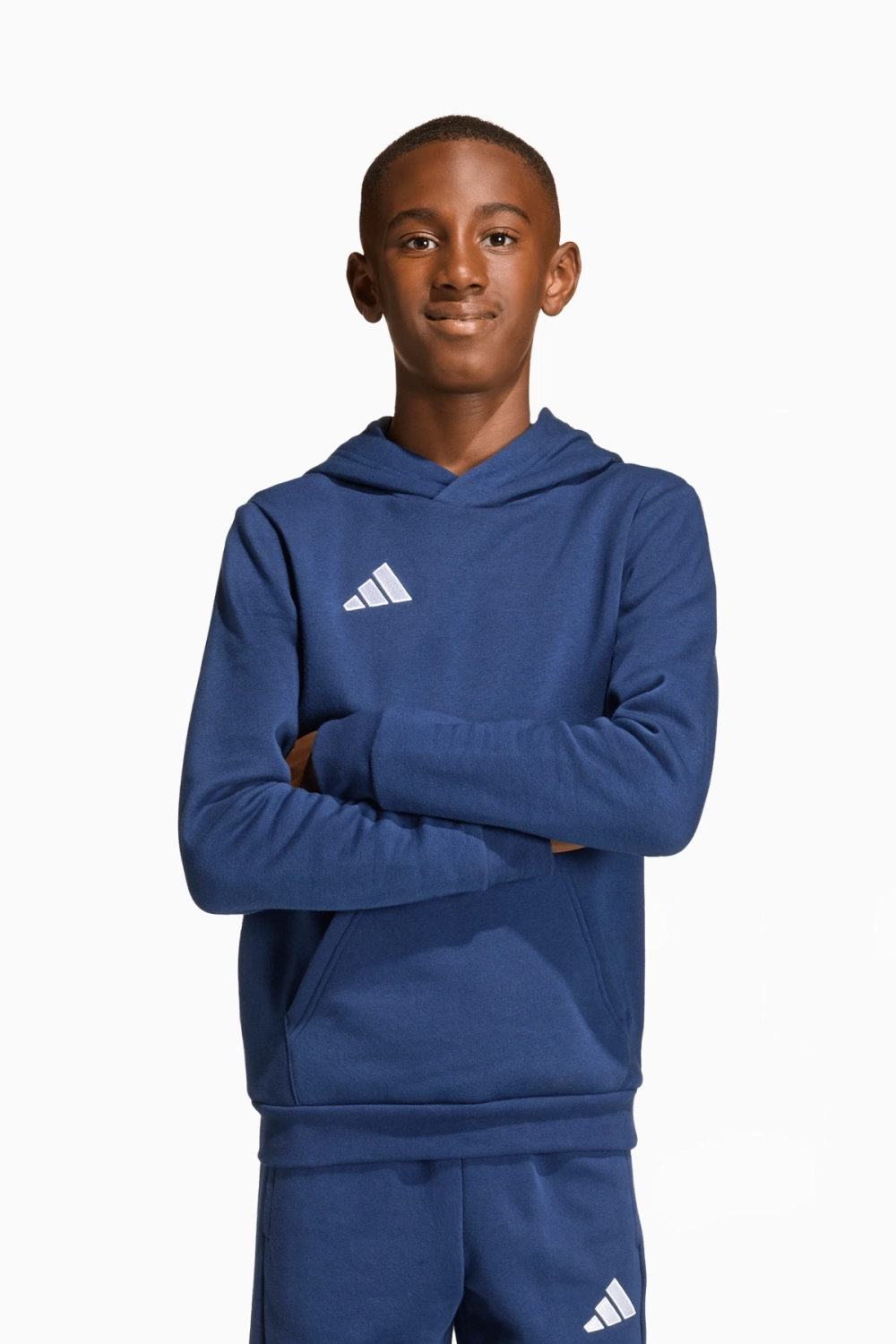 Кофта adidas Entrada 26 Sweat Junior - темно-синий
