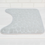 Коврик для туалета Roomis Камни 50*50см, серый