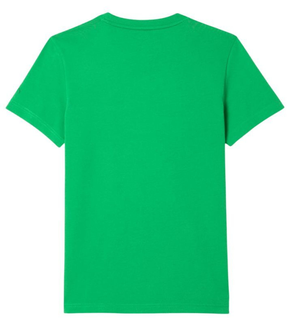Мужская теннисная футболка Lacoste Tennis x Novak Djokovic Pack - зеленый