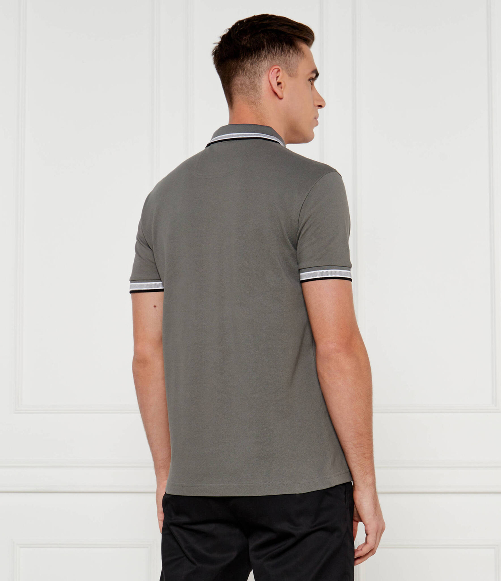 Поло Paddy BOSS GREEN - серый(50469055)