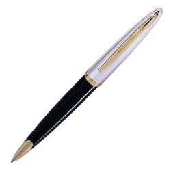 Waterman Carene De Luxe Black/Silver Mblue (S0700000)