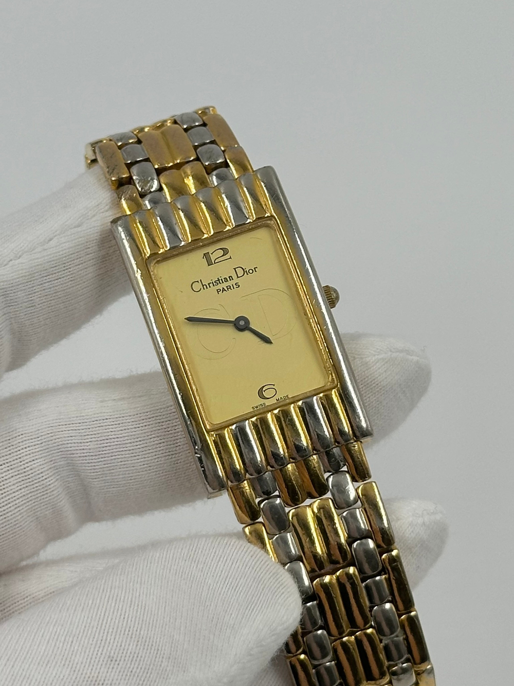 Часы Christian Dior биколор