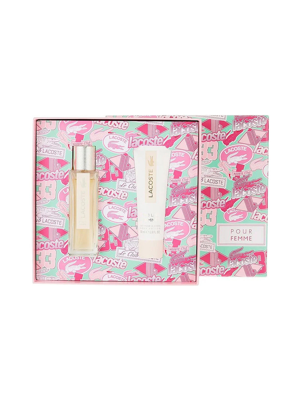 LACOSTE Pour Femme lady set (50ml edp + 50ml b/lotion)