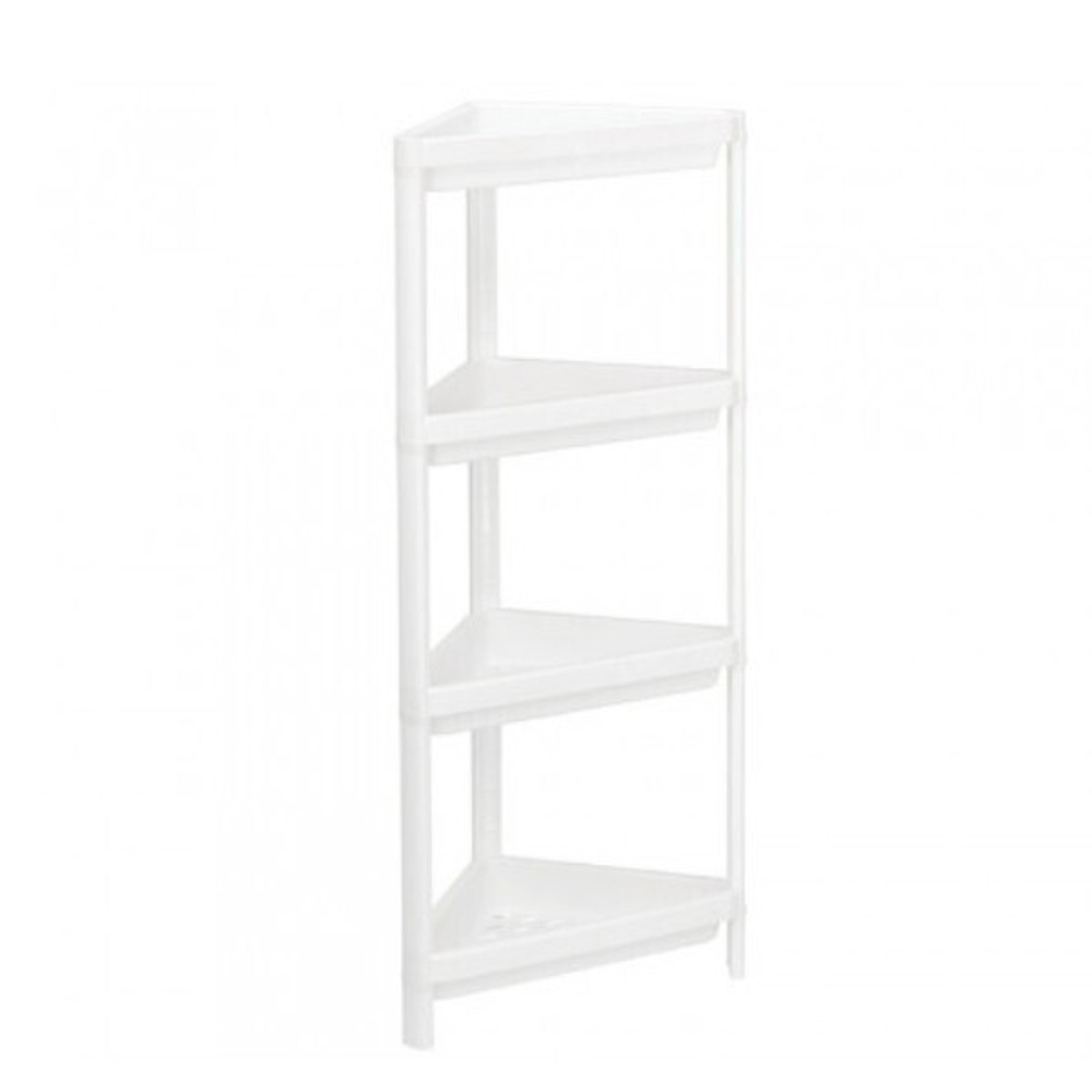 Этажерка треугольная (4 секции) 335x335x180 полки с бортиками М2707