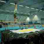 Надувная подушка «GymAir» для гимнастики и батутных центров, 4×2,5×0,95 м